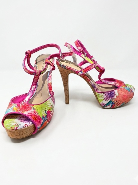 Gianni Bini Shoes - Gianni Bini Marrako Floral Platform Sandal Heels